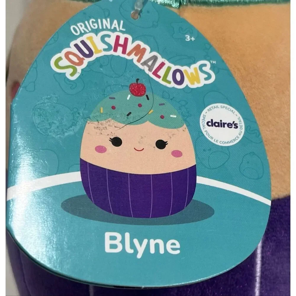 Squishmallows Blyne The Cupcake  8”   NWT